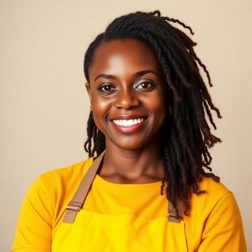 Photo de Aline Koumba, Agent de nettoyage à Louis